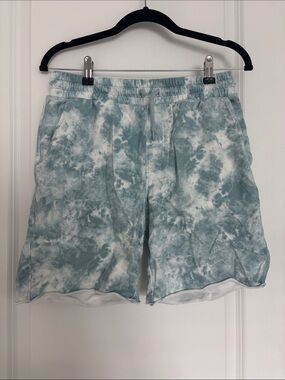 Original Use Light Seafoam and White Lounge Shorts